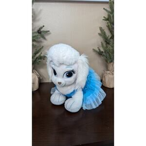 Build A Bear 13” Disney Princess Palace Pet Cinderella's Pumpkin White Dog Plush